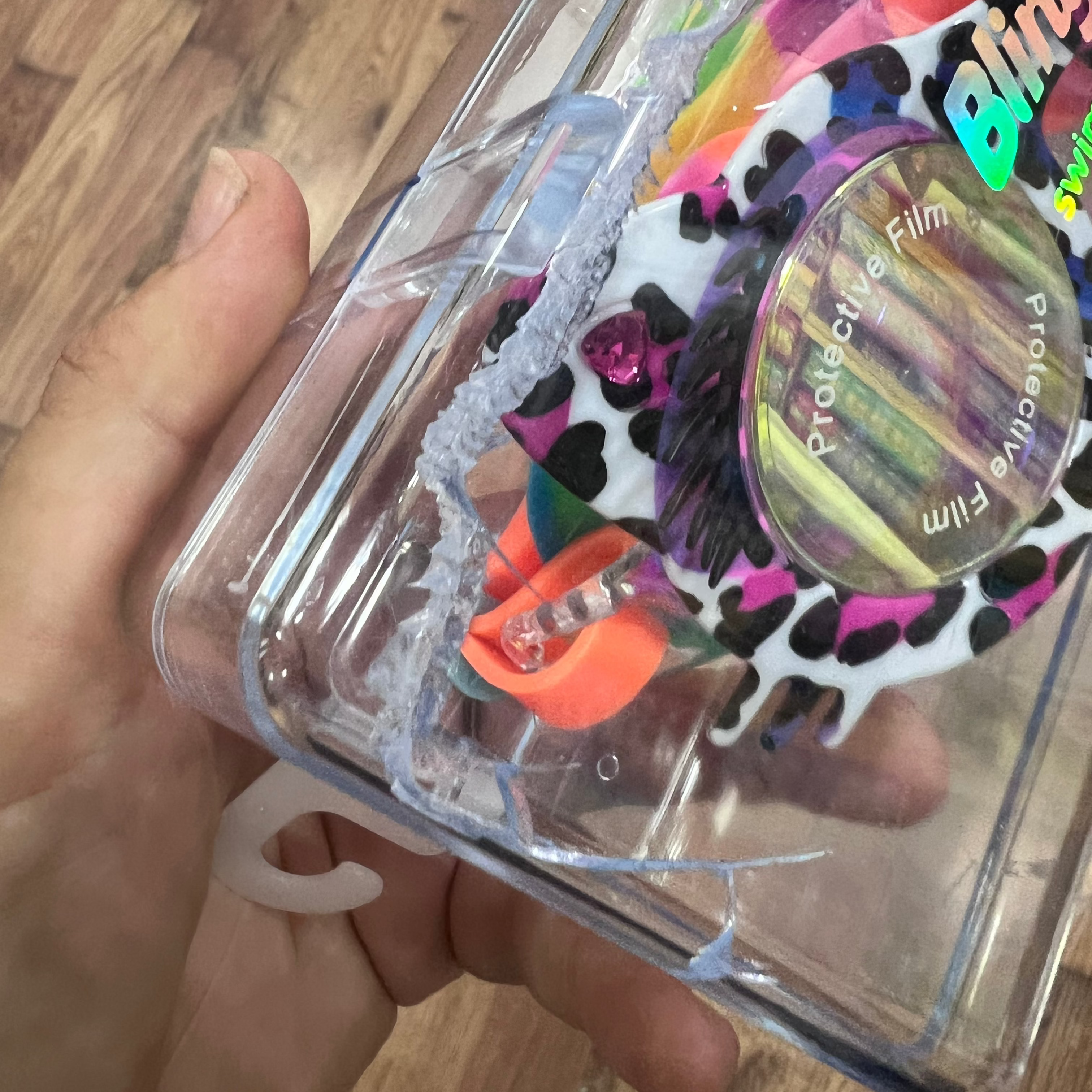 ¡CAJA DAÑADA! Gafas de Natación BLING2O · TALK TO THE PAW-MIDNIGHT MEOW
