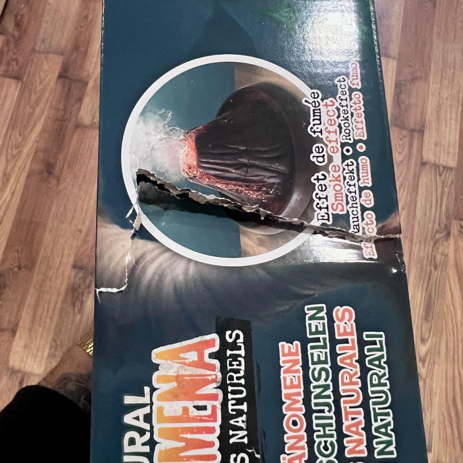 ¡CAJA DAÑADA! Experimentos sobre fenómenos naturales