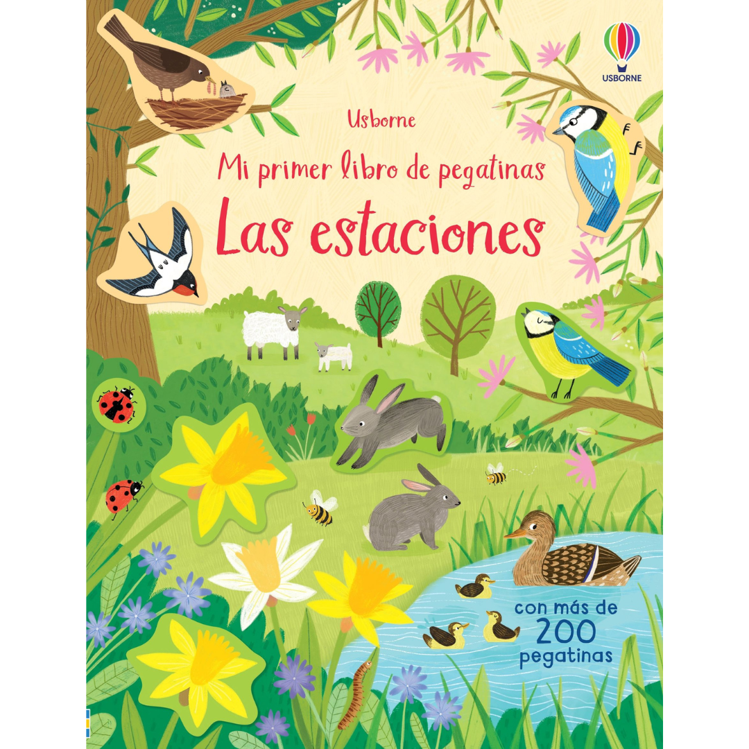 Mi primer libro de pegatinas · estaciones