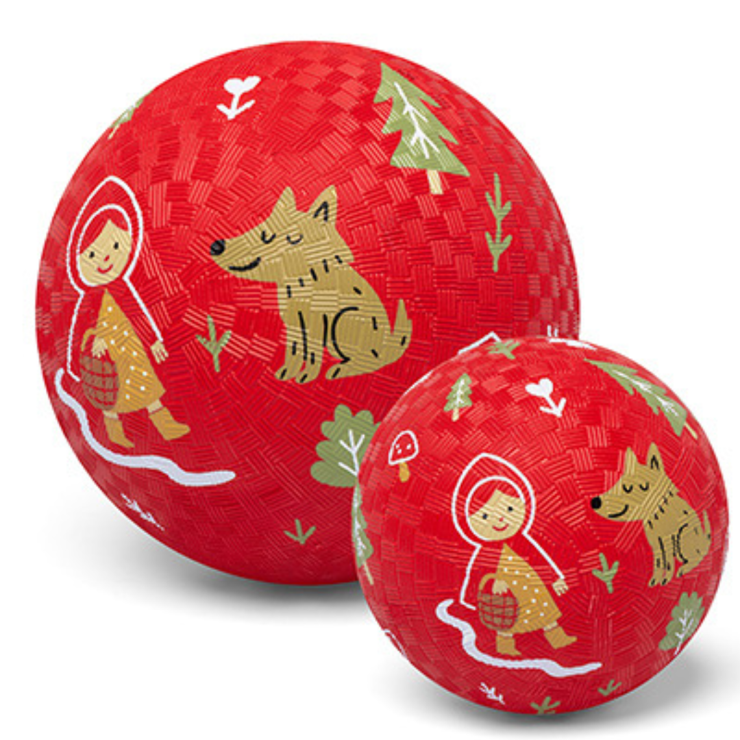 Pelota de caucho natural · Caperucita Roja