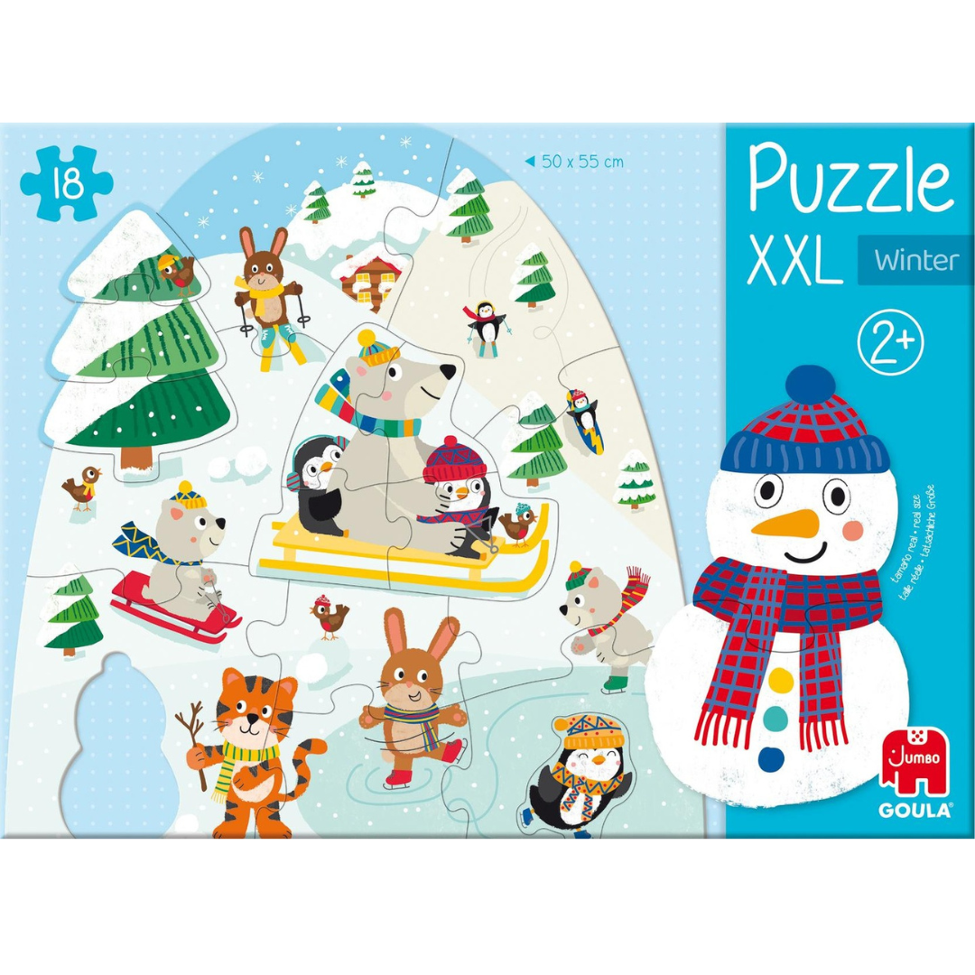 Puzzle XXL Winter: 18 piezas