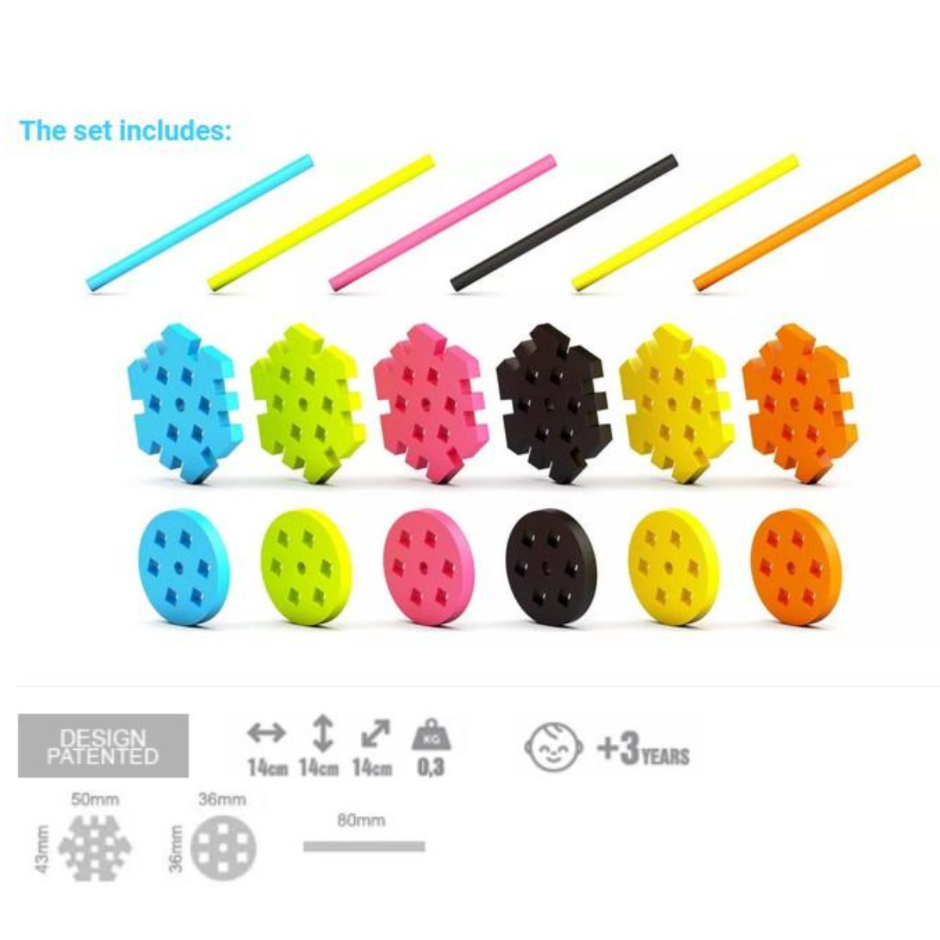 Construcciones Meli · Maxi constructor SET 60 piezas