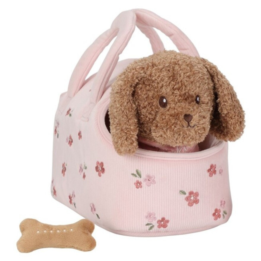 Perrito de peluche JACKIE con bolsa