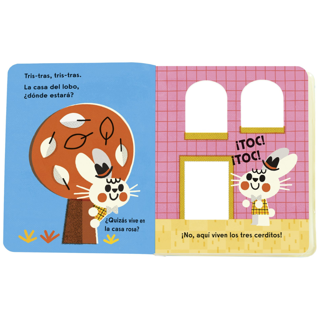 ¡Qué viene el lobo! con tinta mágica