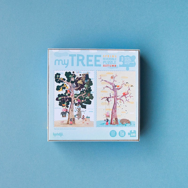 Puzzle pocket ¡reversible!: my tree