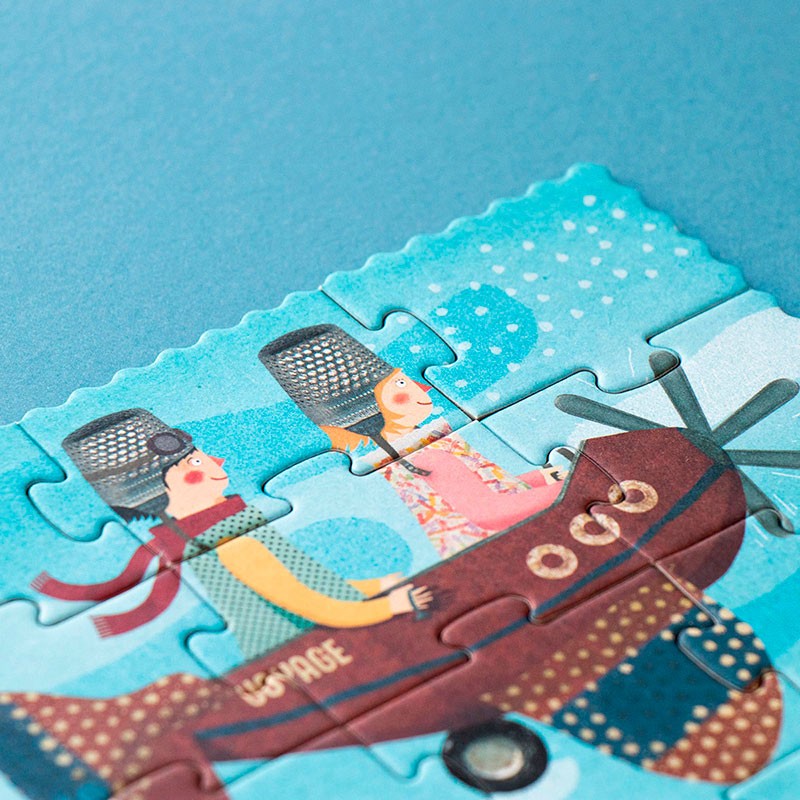 Puzzle pocket: volare