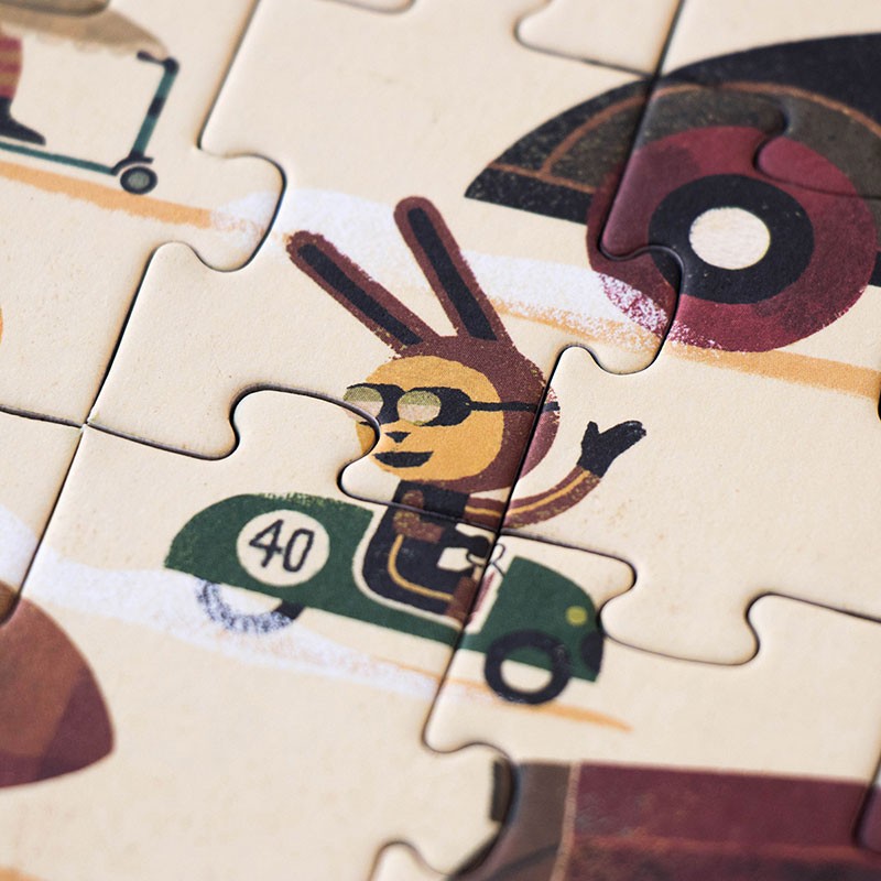 Puzzle pocket: vroom vroom