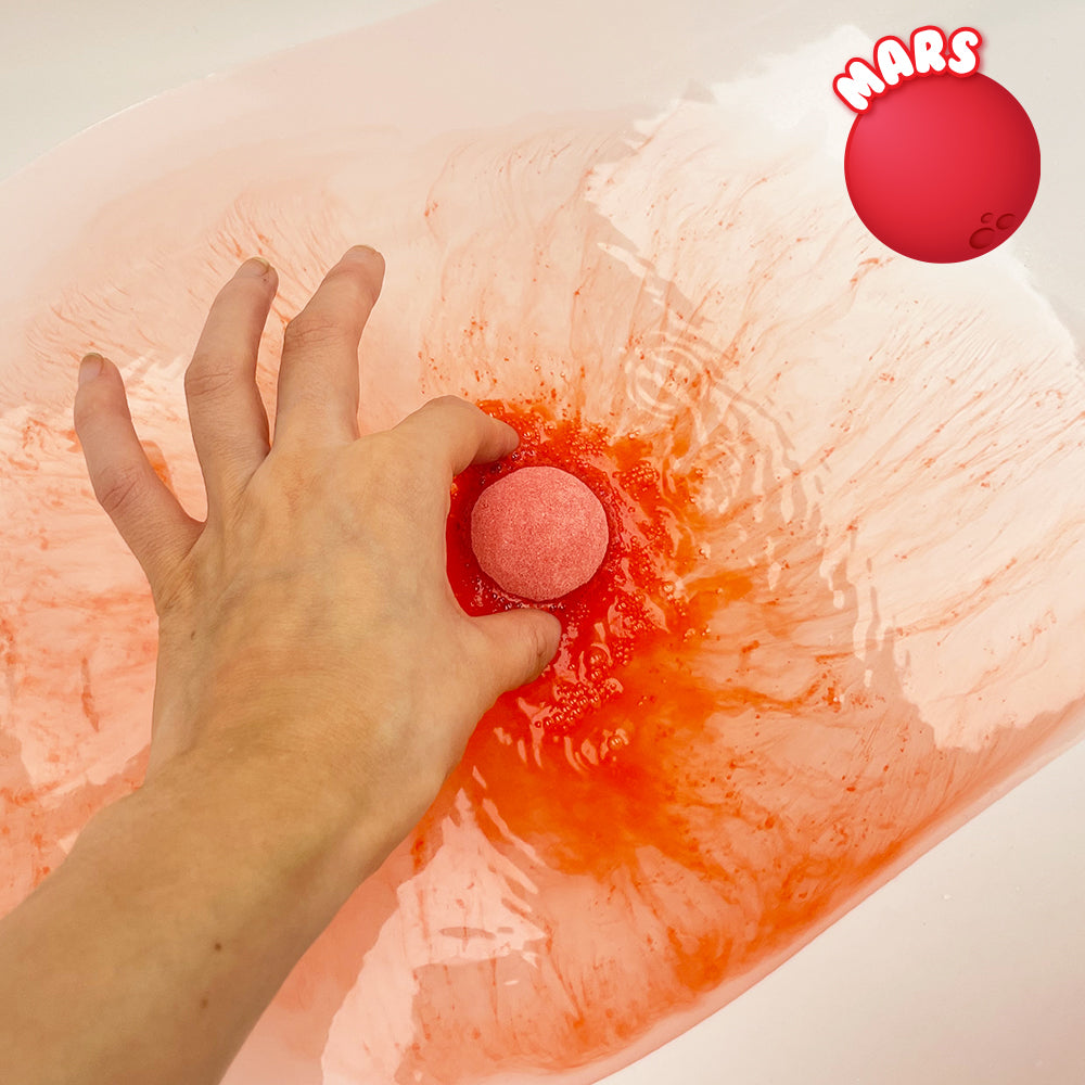 9 Bombas de baño sistema solar