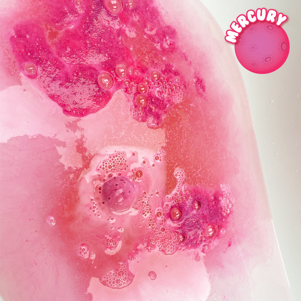 9 Bombas de baño del sistema solar