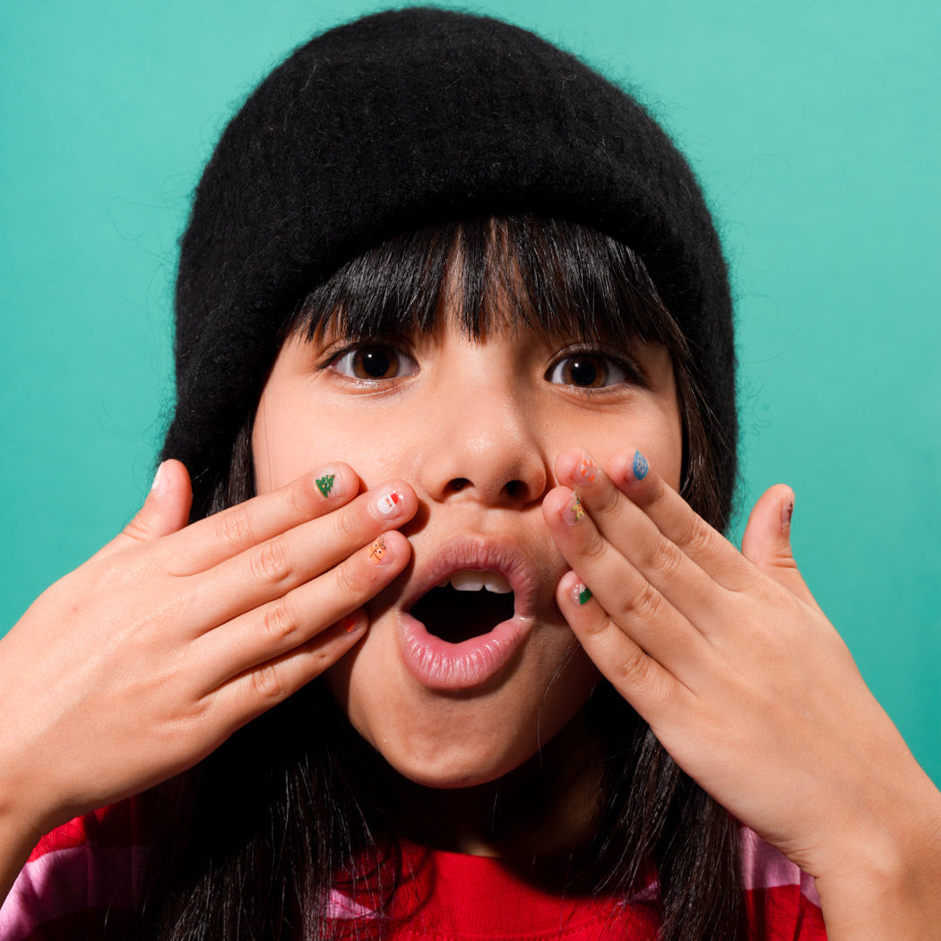 Pegatinas OMY para las uñas ¡navideñas!
