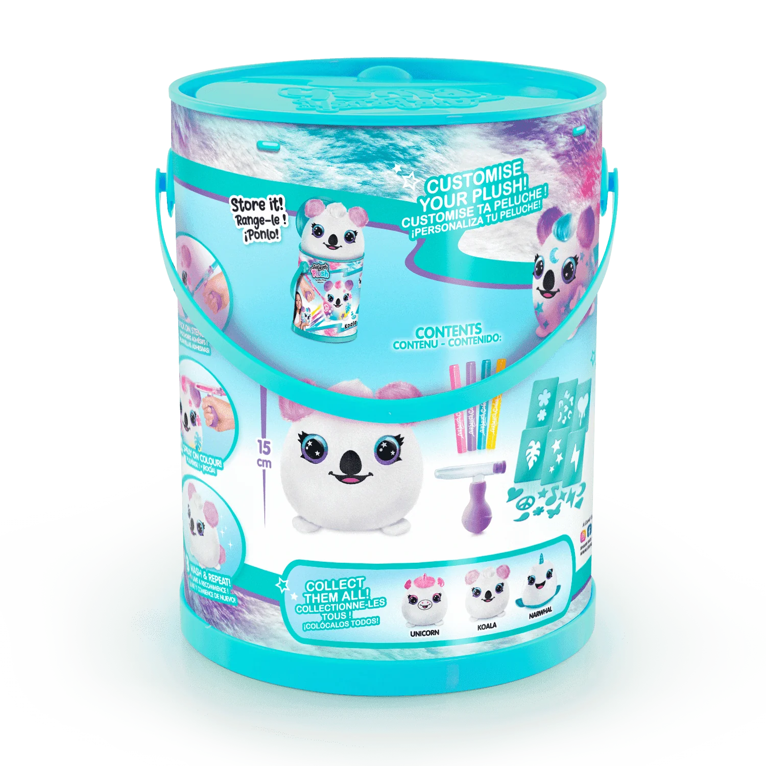 Súpercubo para colorear tu mascota ¡con spray!