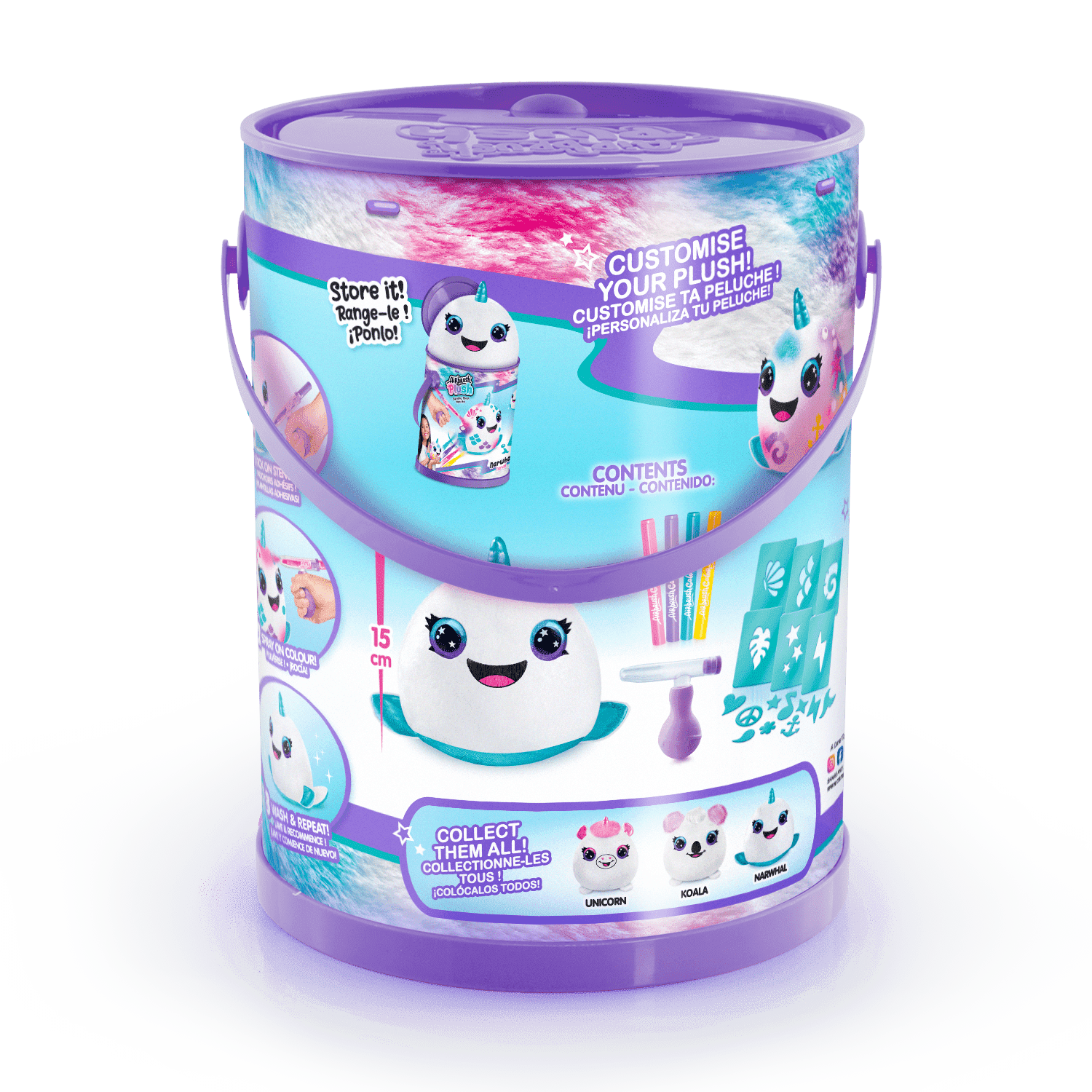 Súpercubo para colorear tu mascota ¡con spray!
