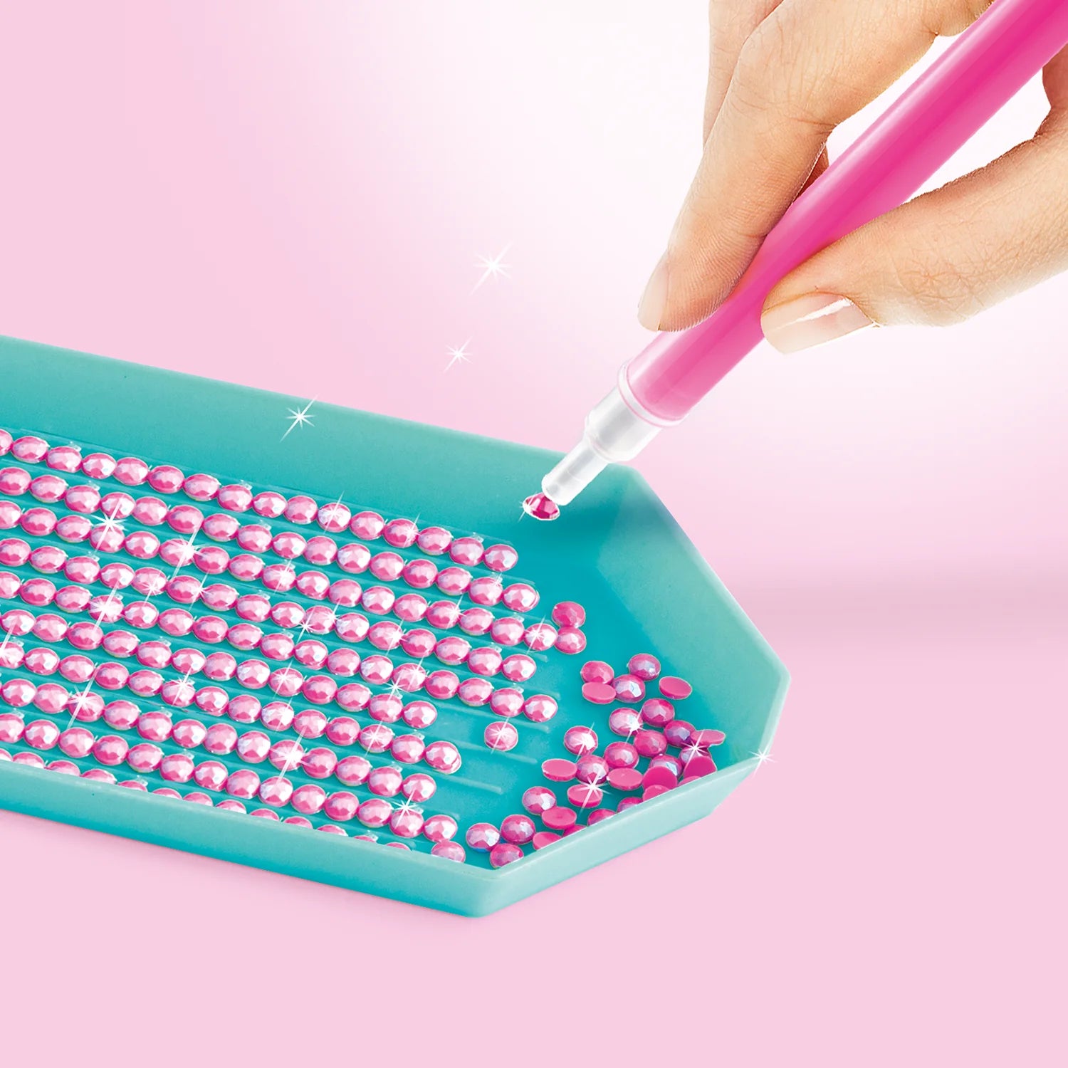 Set de actividades de arte con diamantes