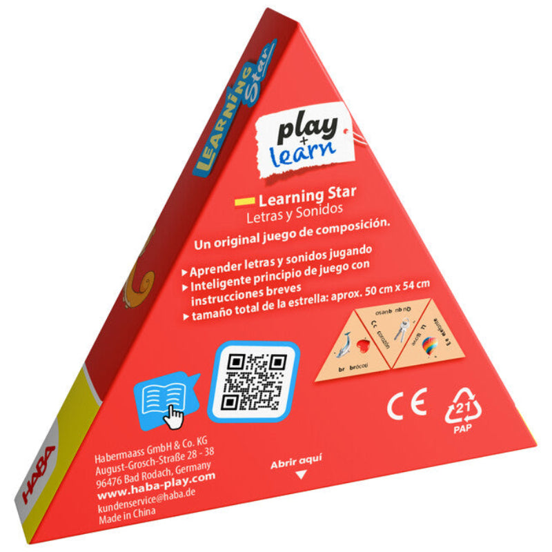 Learning star · letras y sonido