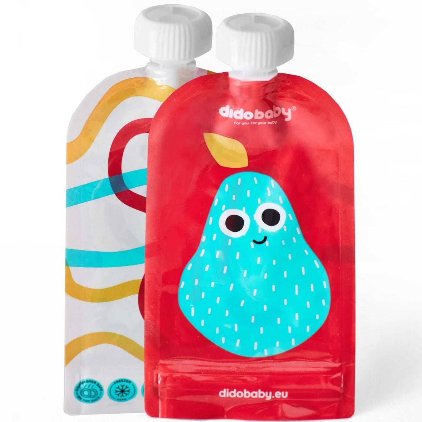 Pack 6 bolsas reutilizables para puré