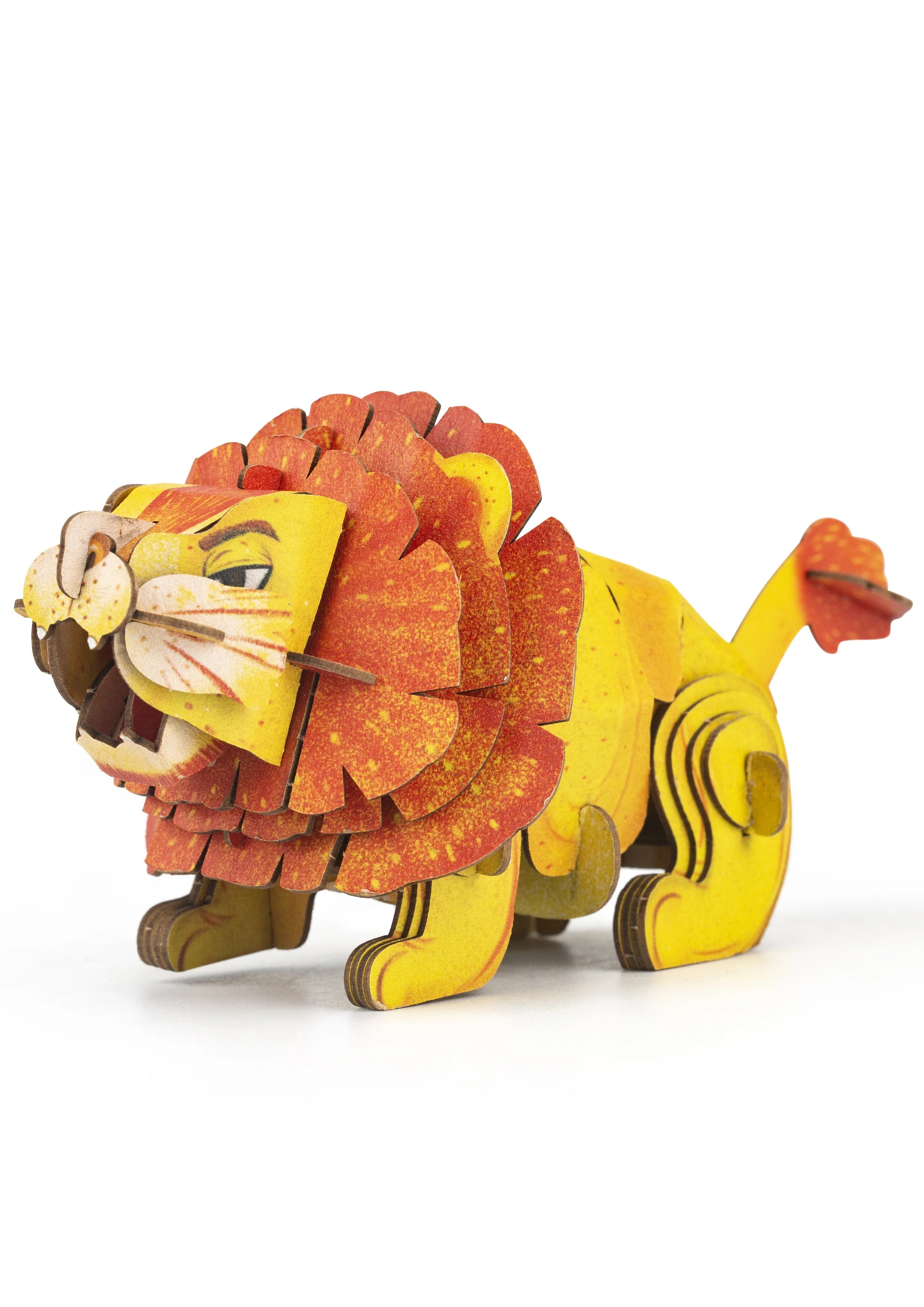 Puzzle 3D ¡con sonido! · león