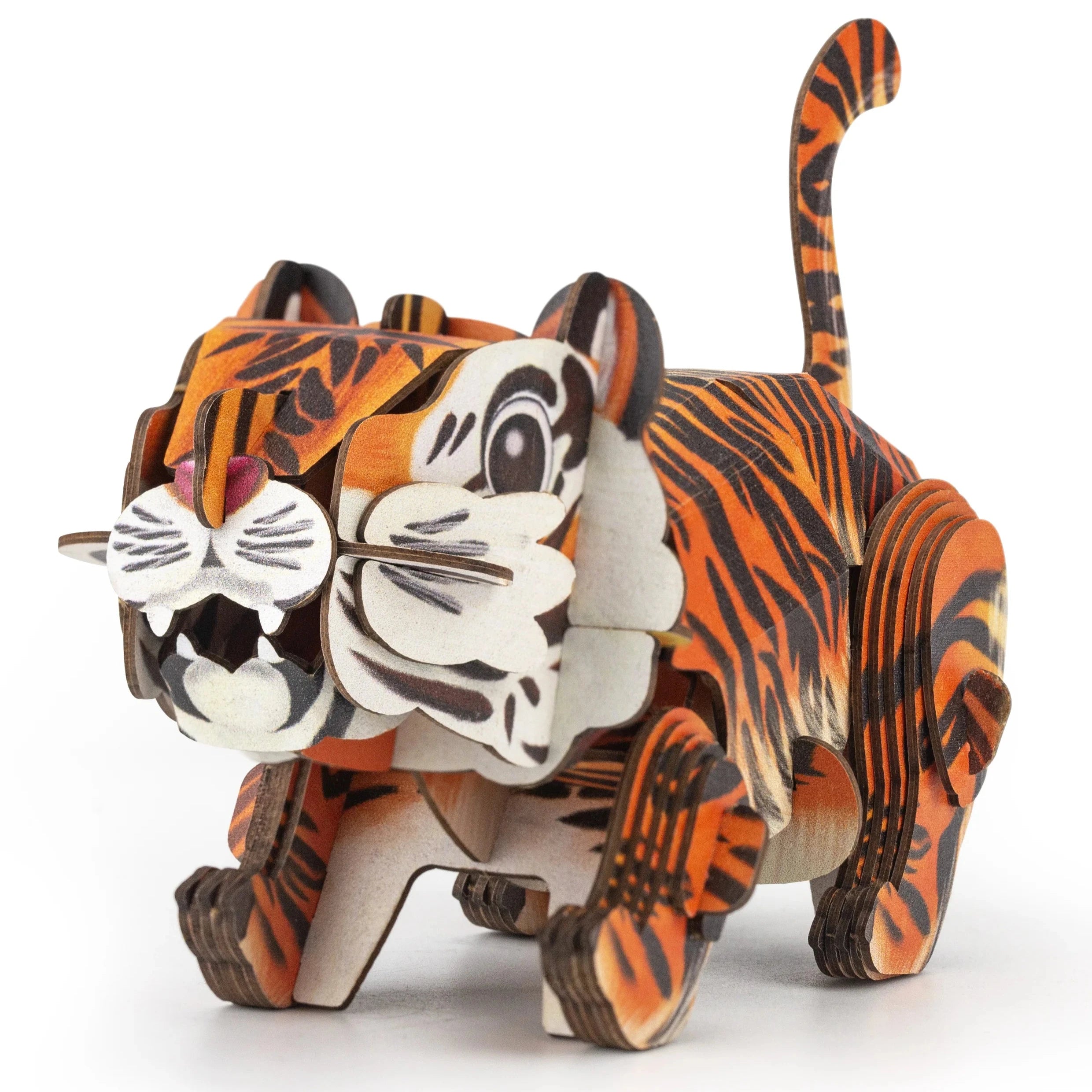 Puzzle 3D ¡con sonido! · tigre
