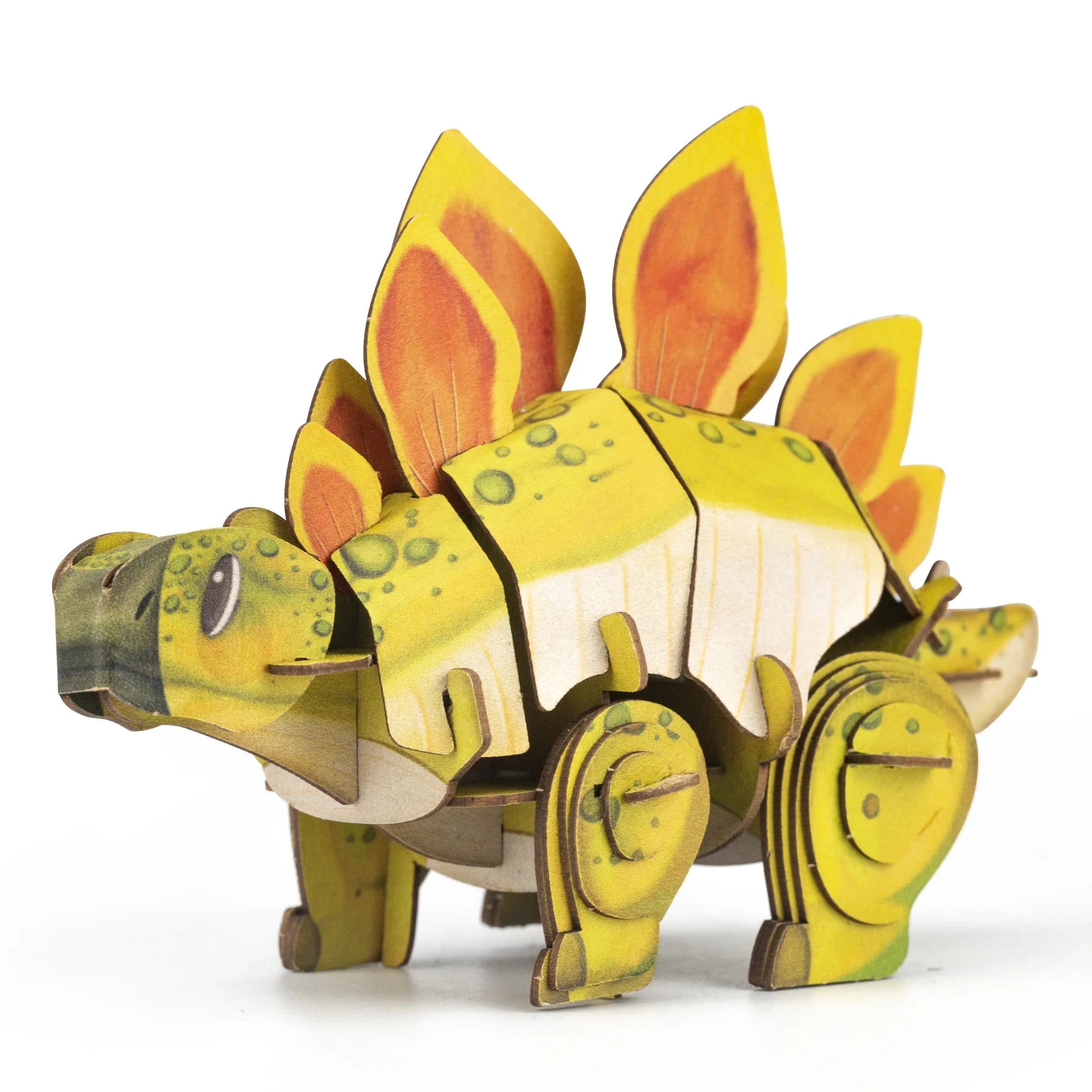 Puzzle 3D ¡con sonido! · stegosaurus