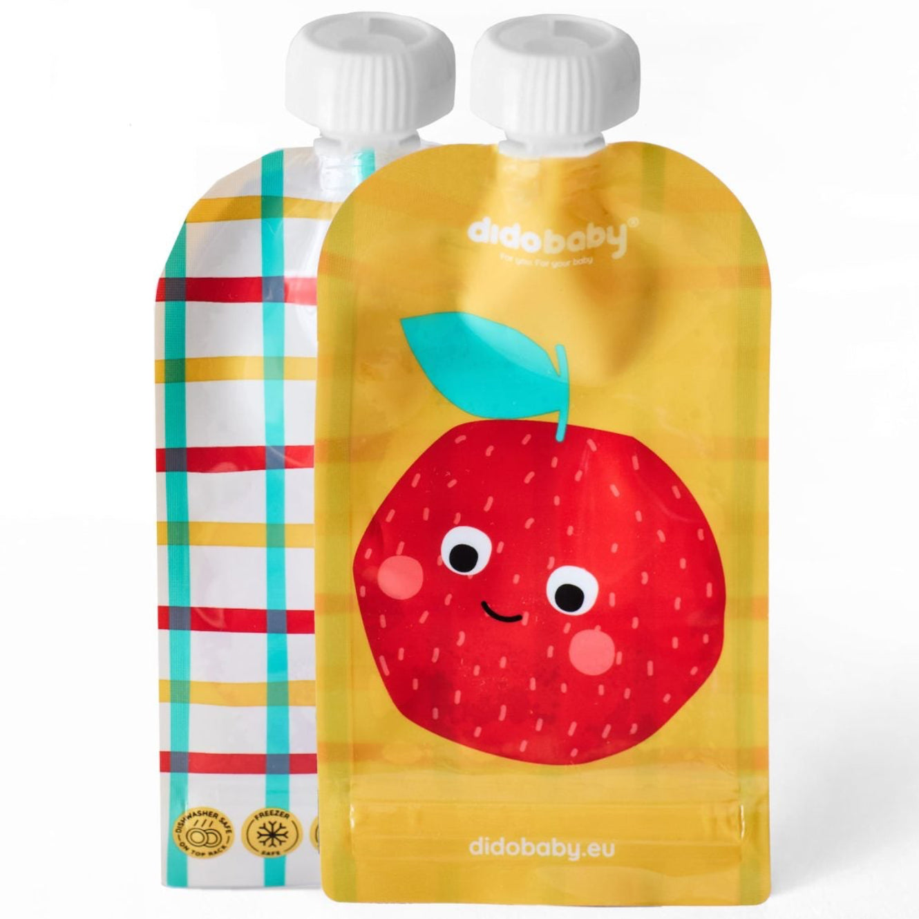 Pack 6 bolsas reutilizables para puré