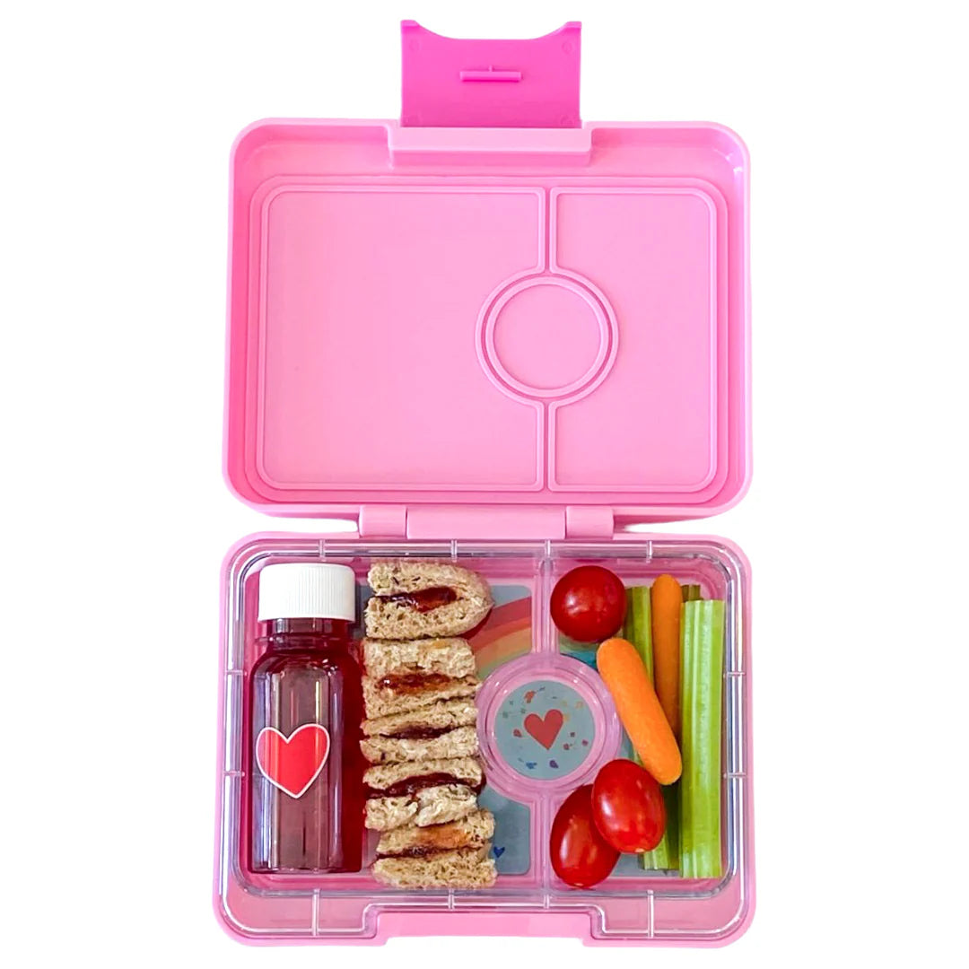 Yumbox SNACK · rainbow pink
