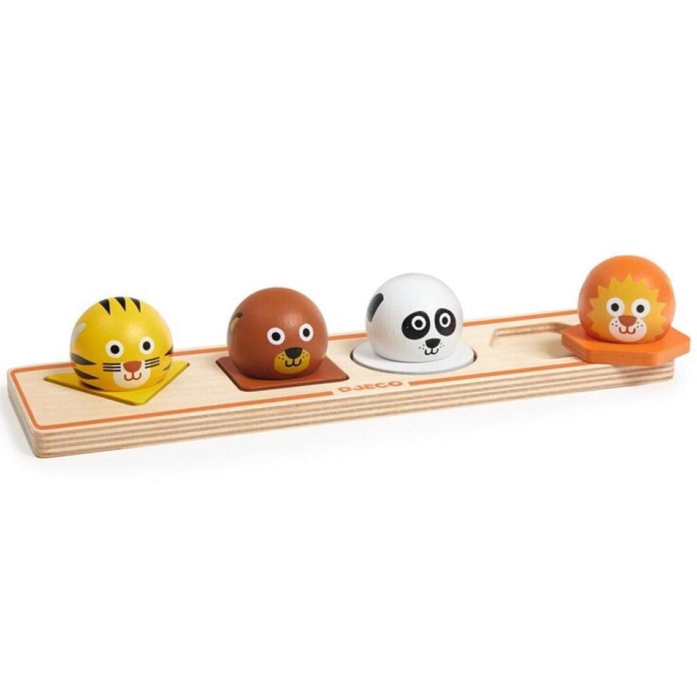 Puzzle de madera encajable Ball´n´Co