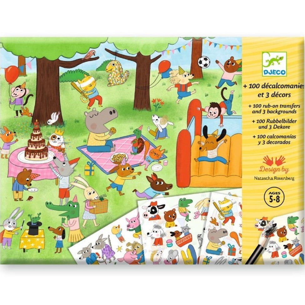 Calcomanías ¡estamos de fiesta!