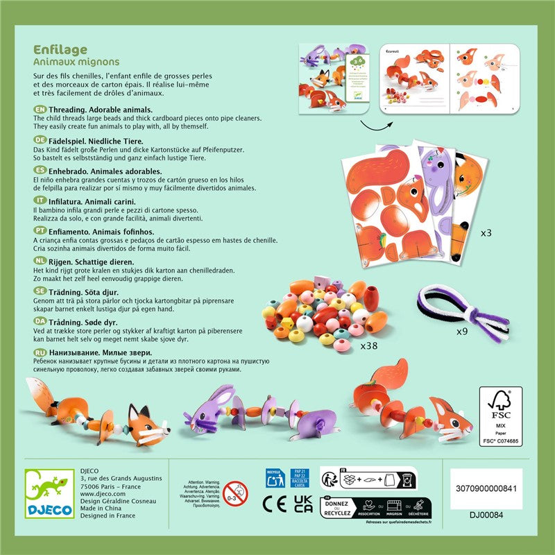 Ensartes animales adorables