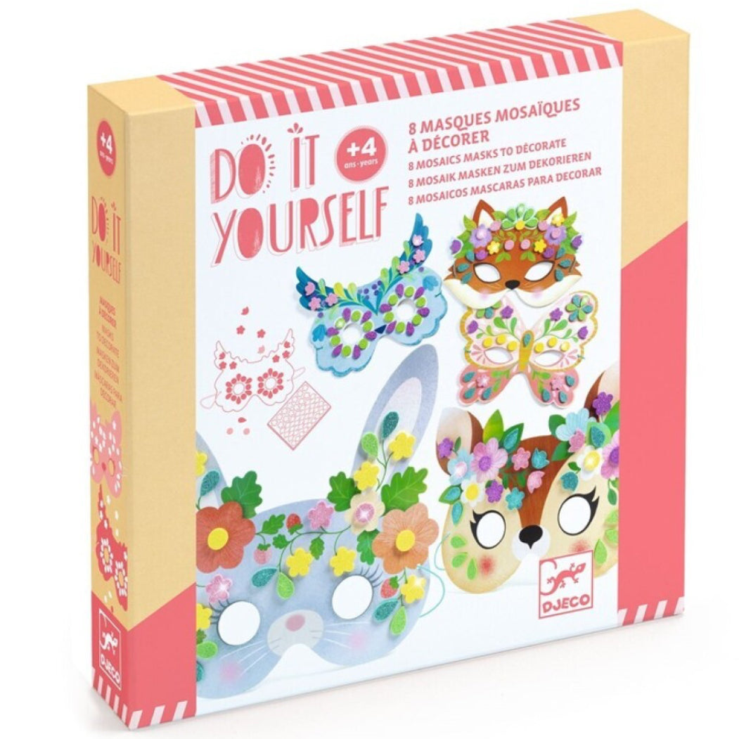 DIY máscaras para decorar animales del bosque