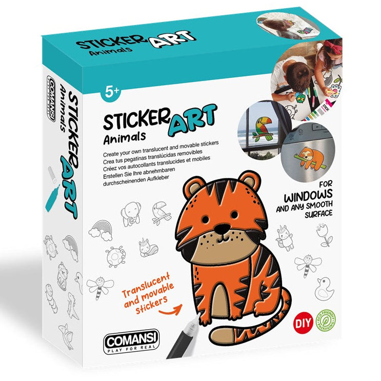 Crea tus pegatinas translúcidas STICKER ART