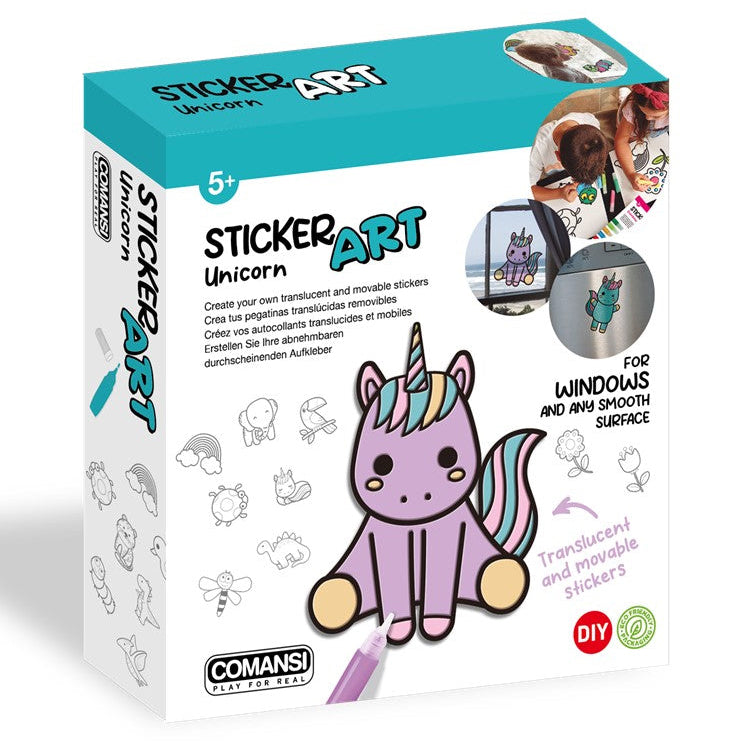 Crea tus pegatinas translúcidas STICKER ART