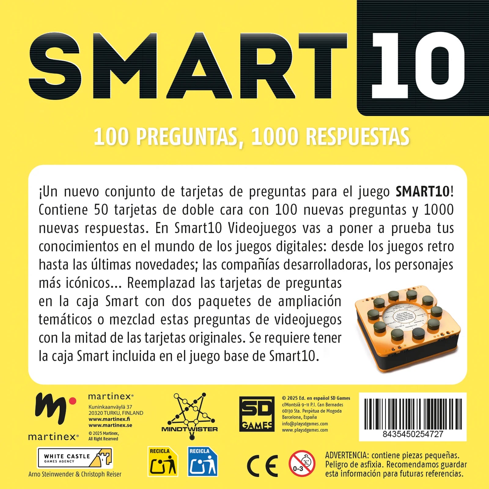 Smart 10: videojuegos ¡AMPLIACIÓN!