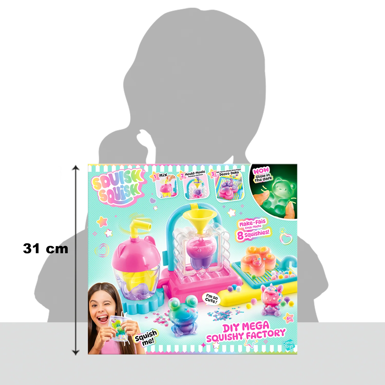 Mega fábrica para crear tus squishies