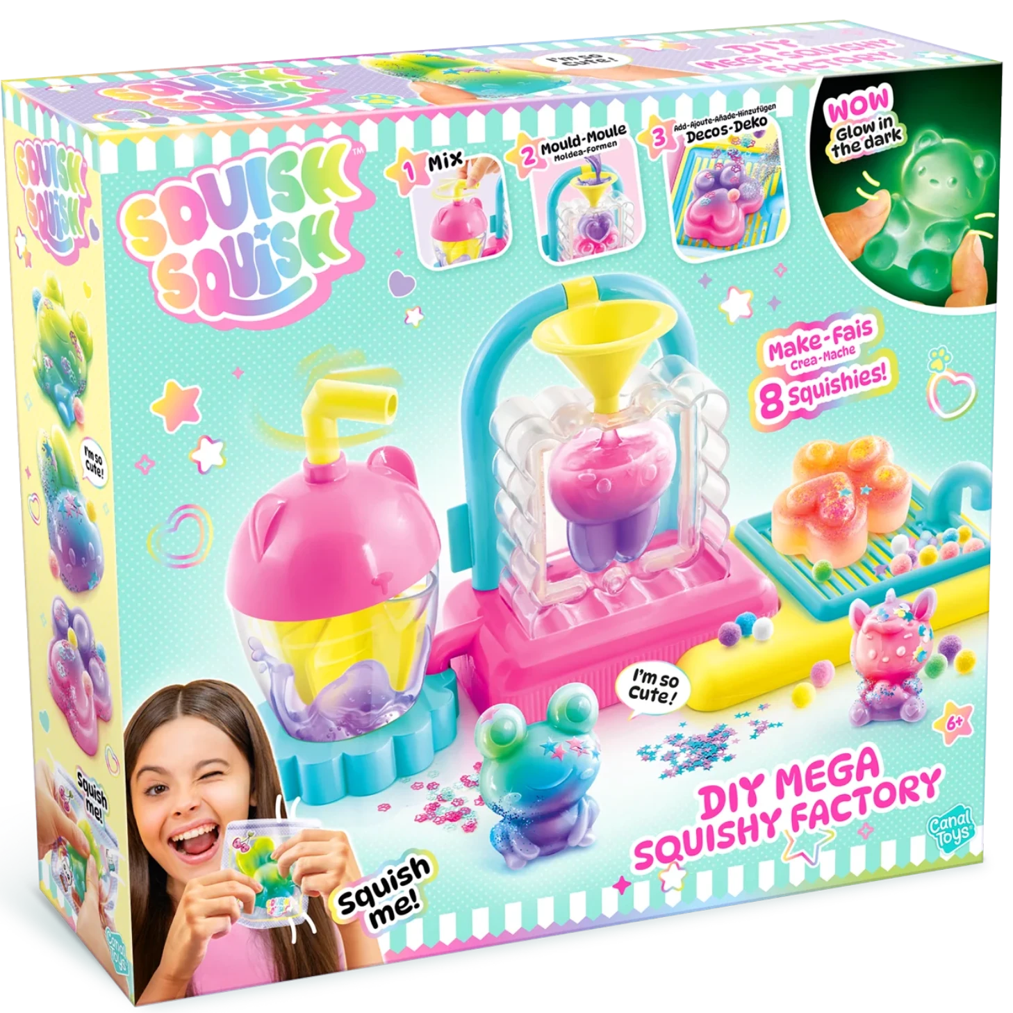 Mega fábrica para crear tus squishies