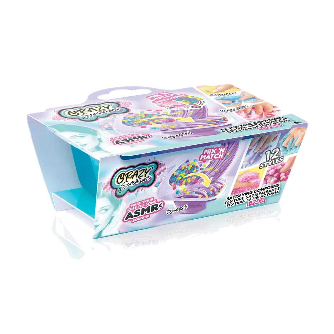 Slime con decoraciones ¡en formato yogur!