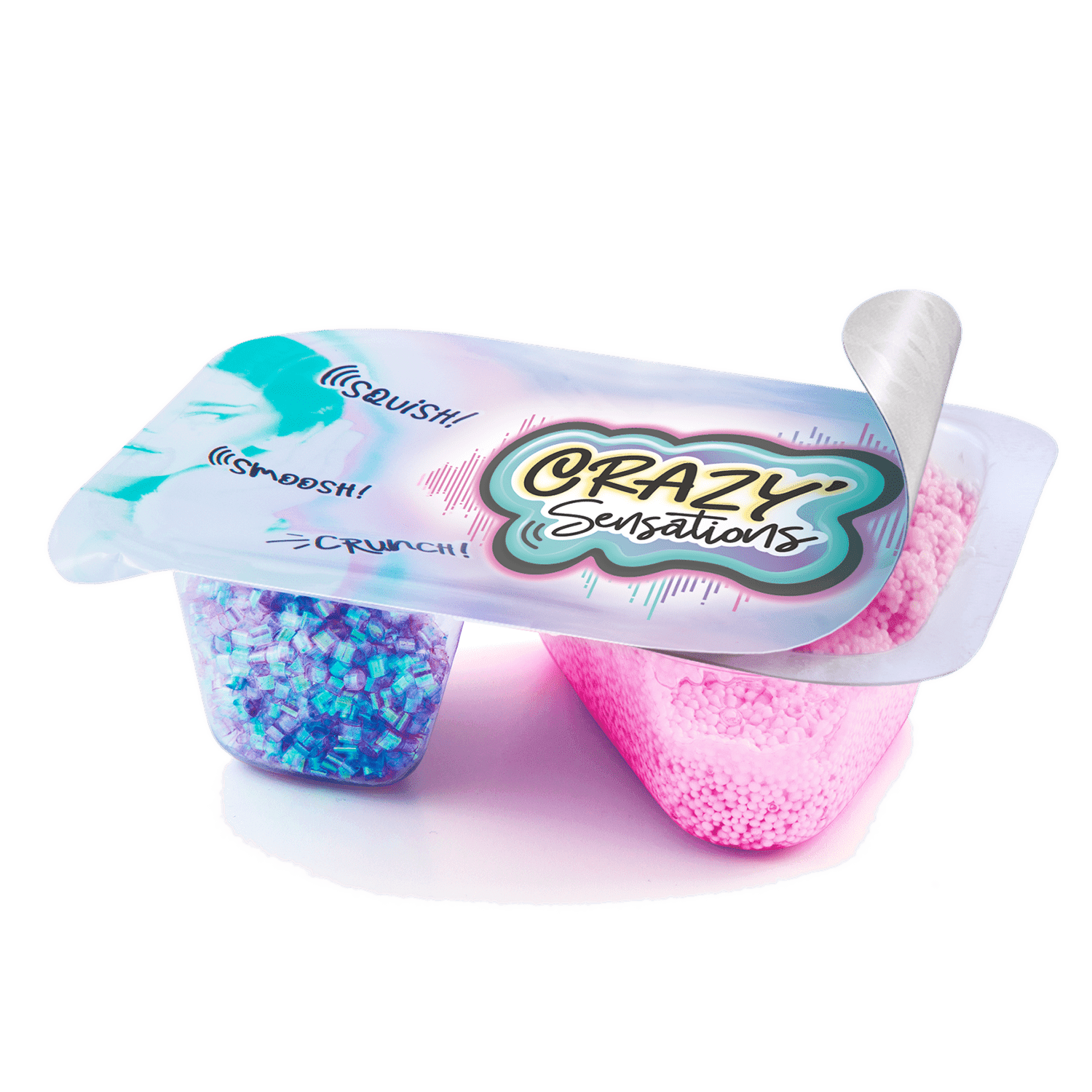 Slime con decoraciones ¡en formato yogur!