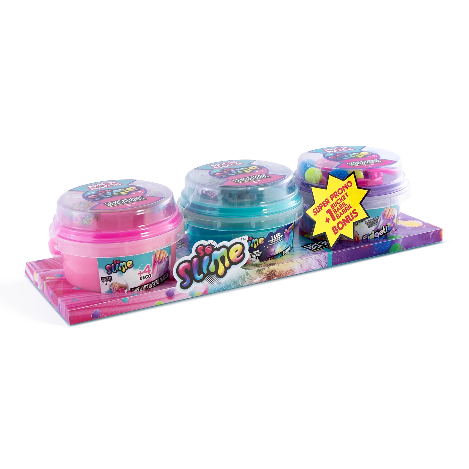 Slime cosmic, fluffy y fidget ¡diferentes sensaciones!