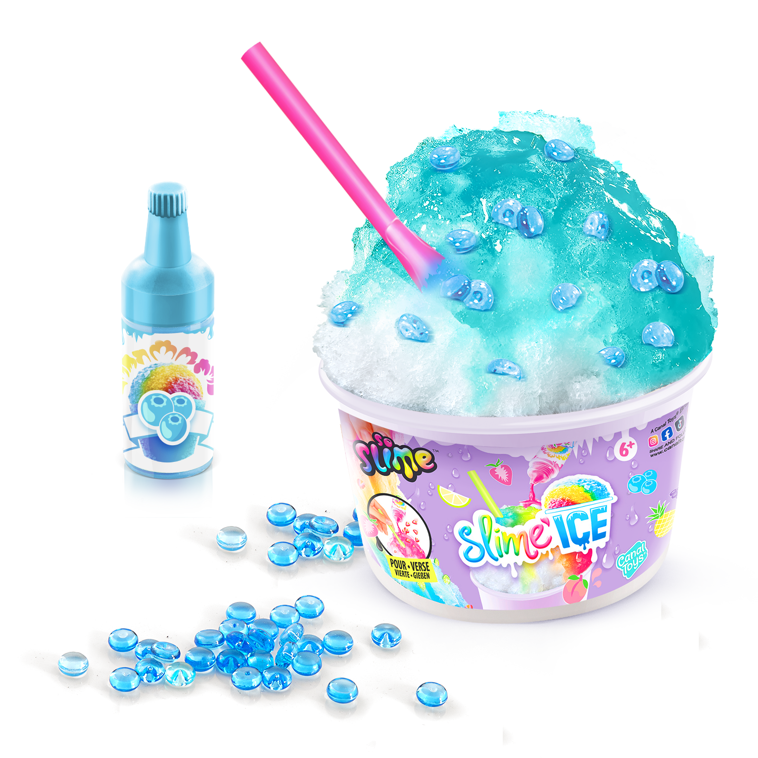 Crea tu helado ¡de slime!