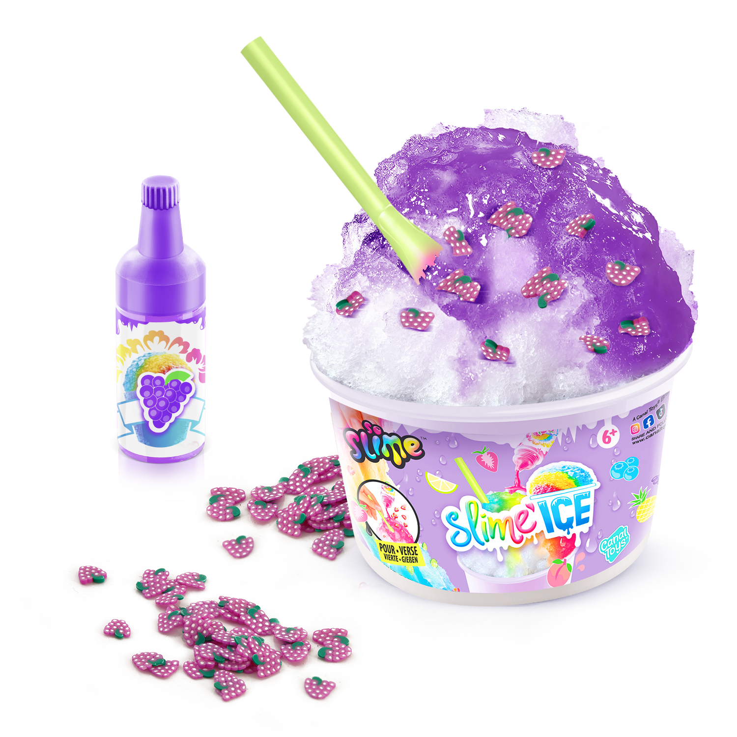 Crea tu helado ¡de slime!