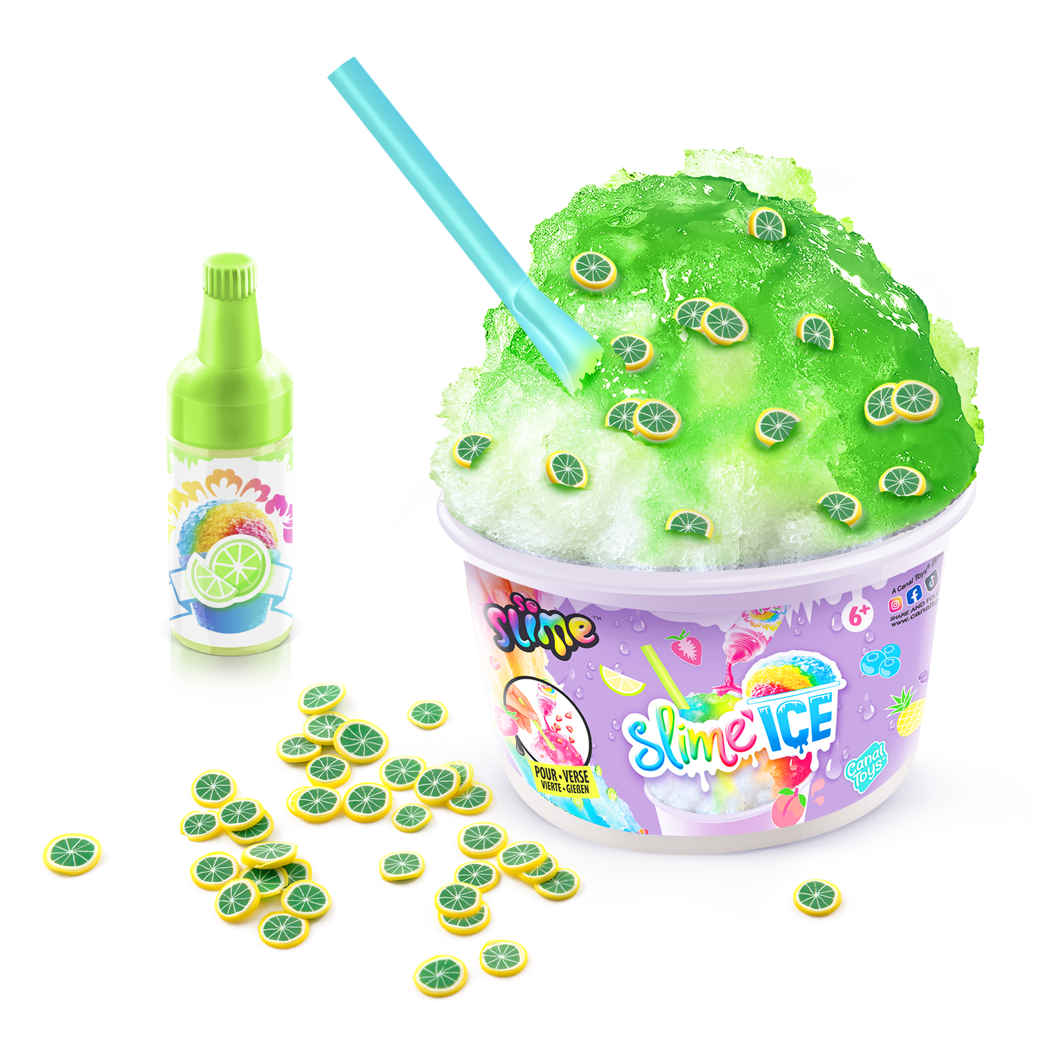 Crea tu helado ¡de slime!
