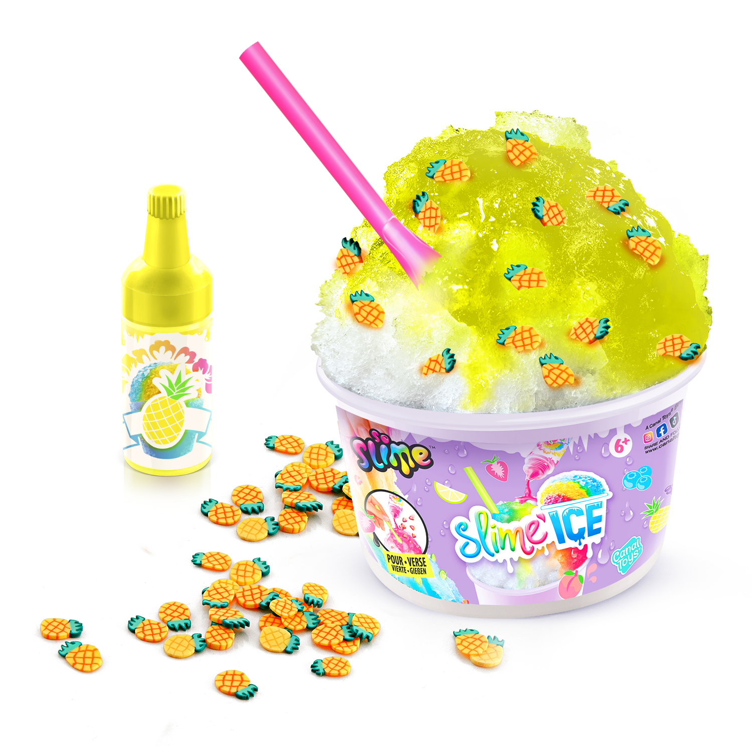 Crea tu helado ¡de slime!