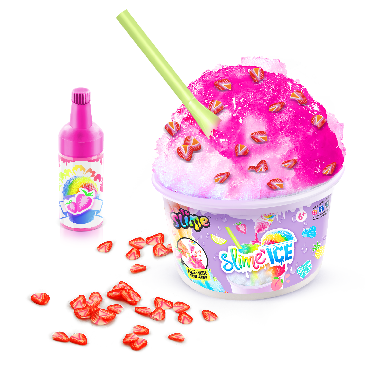 Crea tu helado ¡de slime!