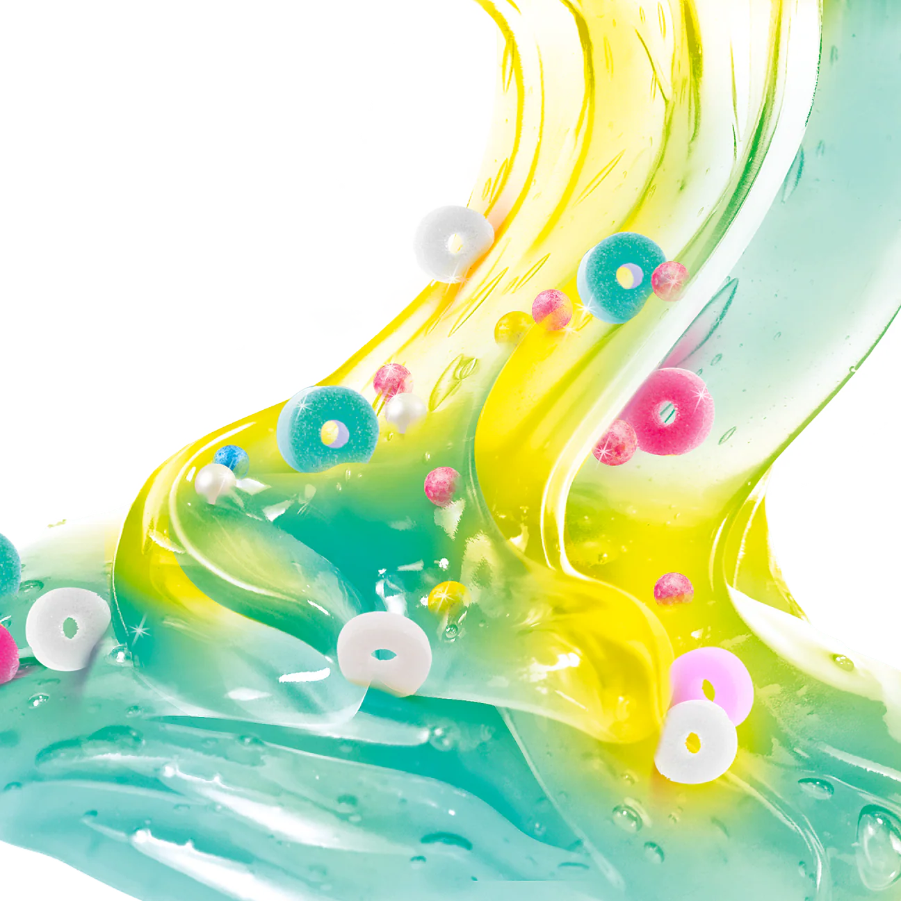 Cubo de 2 slimes ¡con 4 decoraciones!