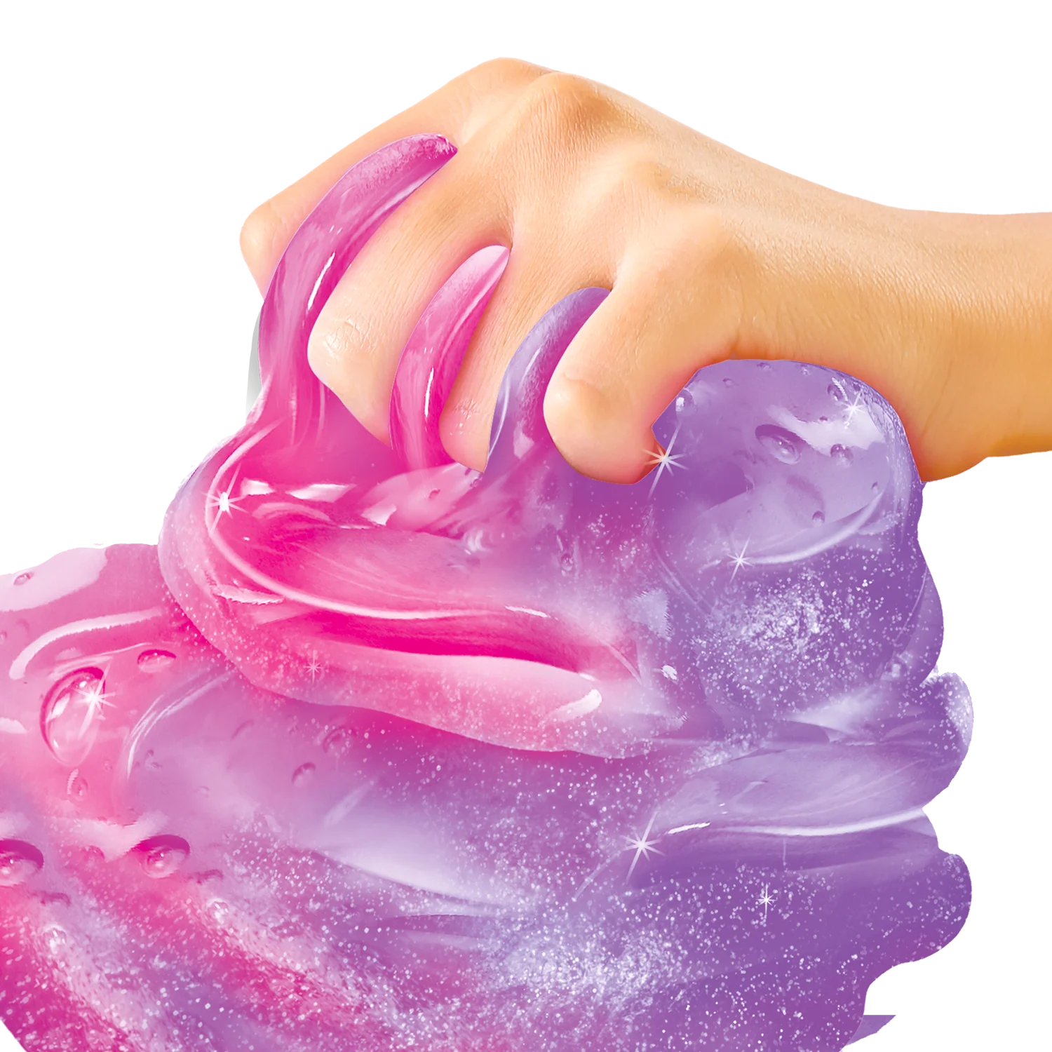 Súper cubo de 4 slimes ¡con 6 decoraciones!