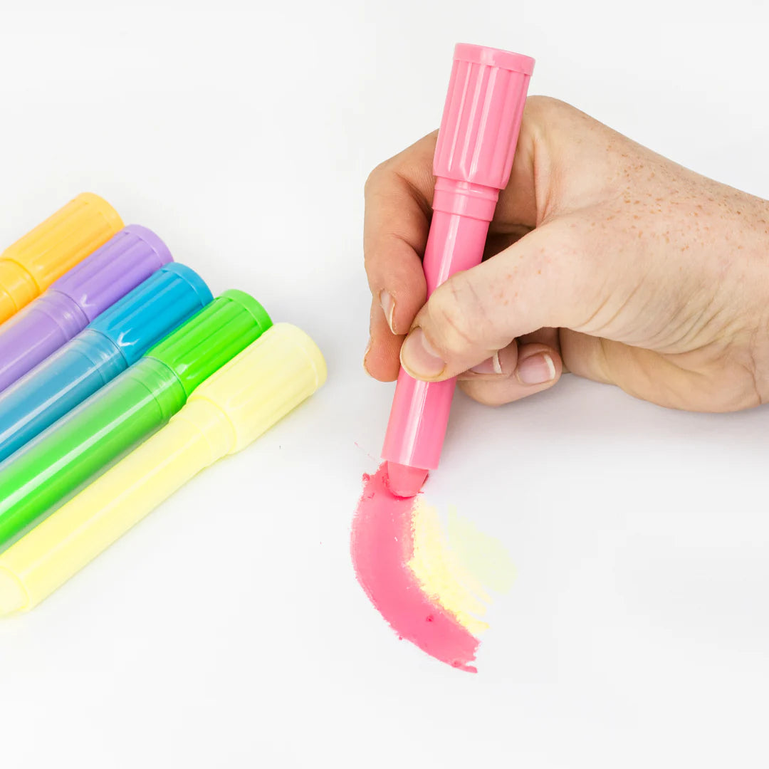 Témperas sólidas en pastel