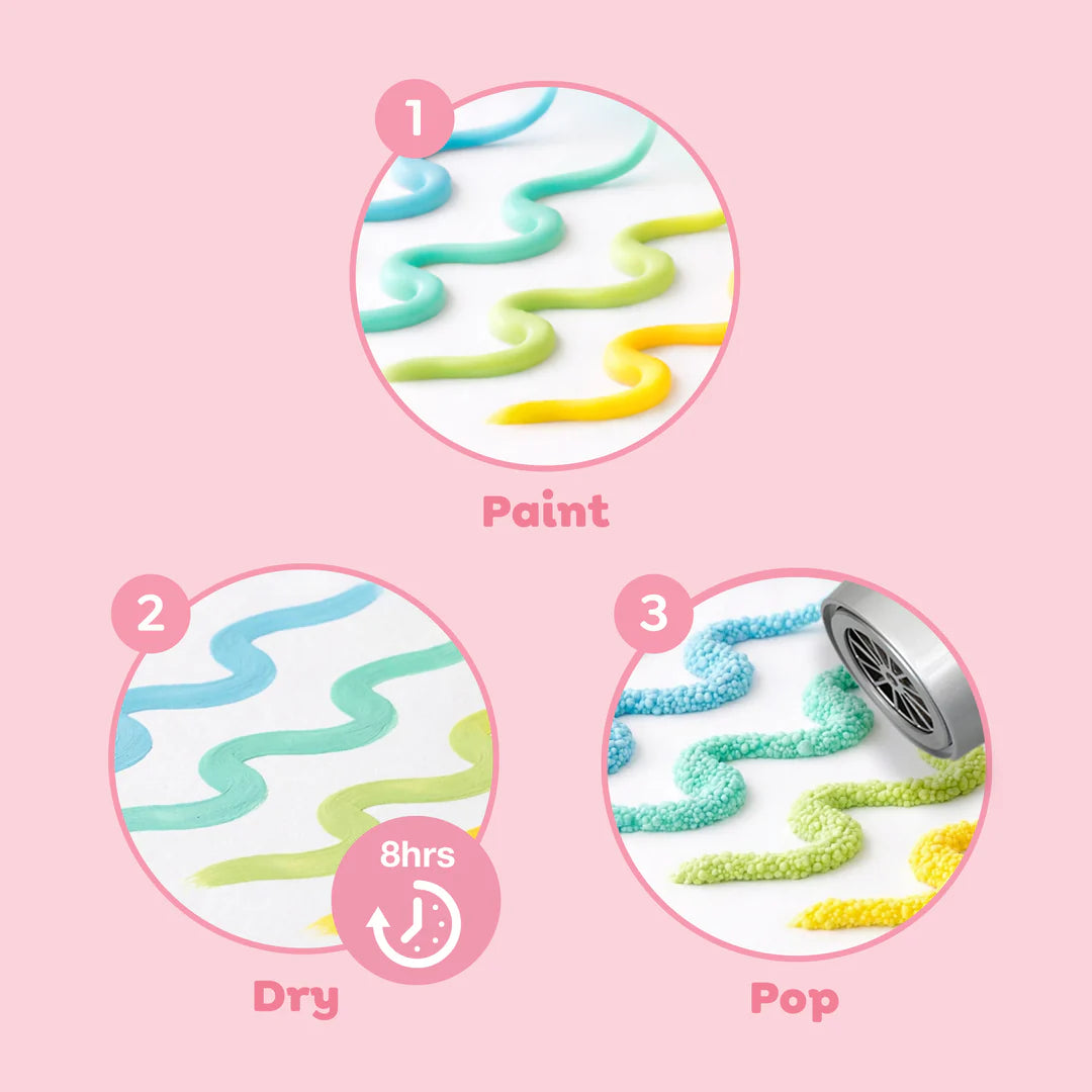 Bolígrafos PUFFY POPCORN ¡mágicos!