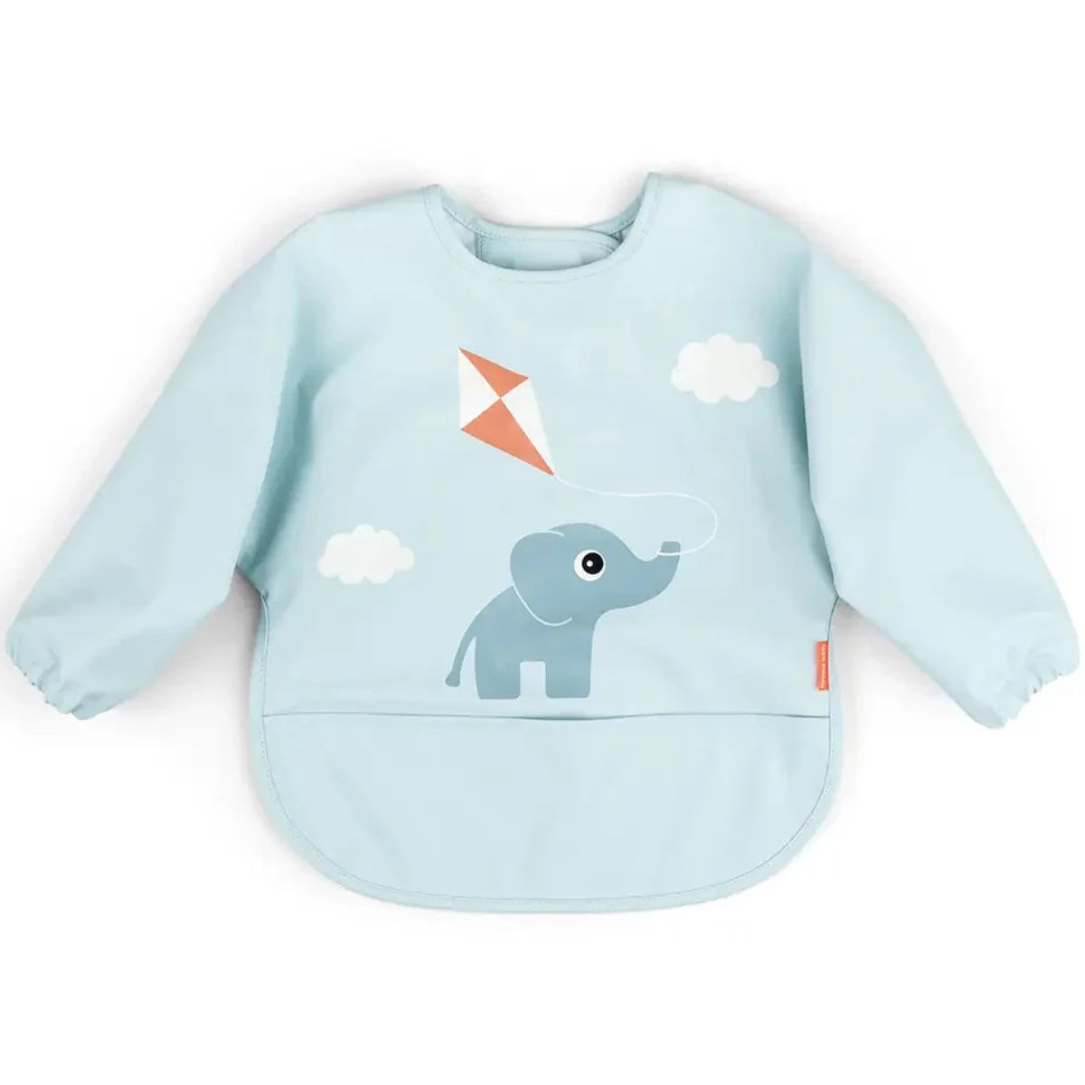 Babero con mangas DONEBYDEER · playgrond azul