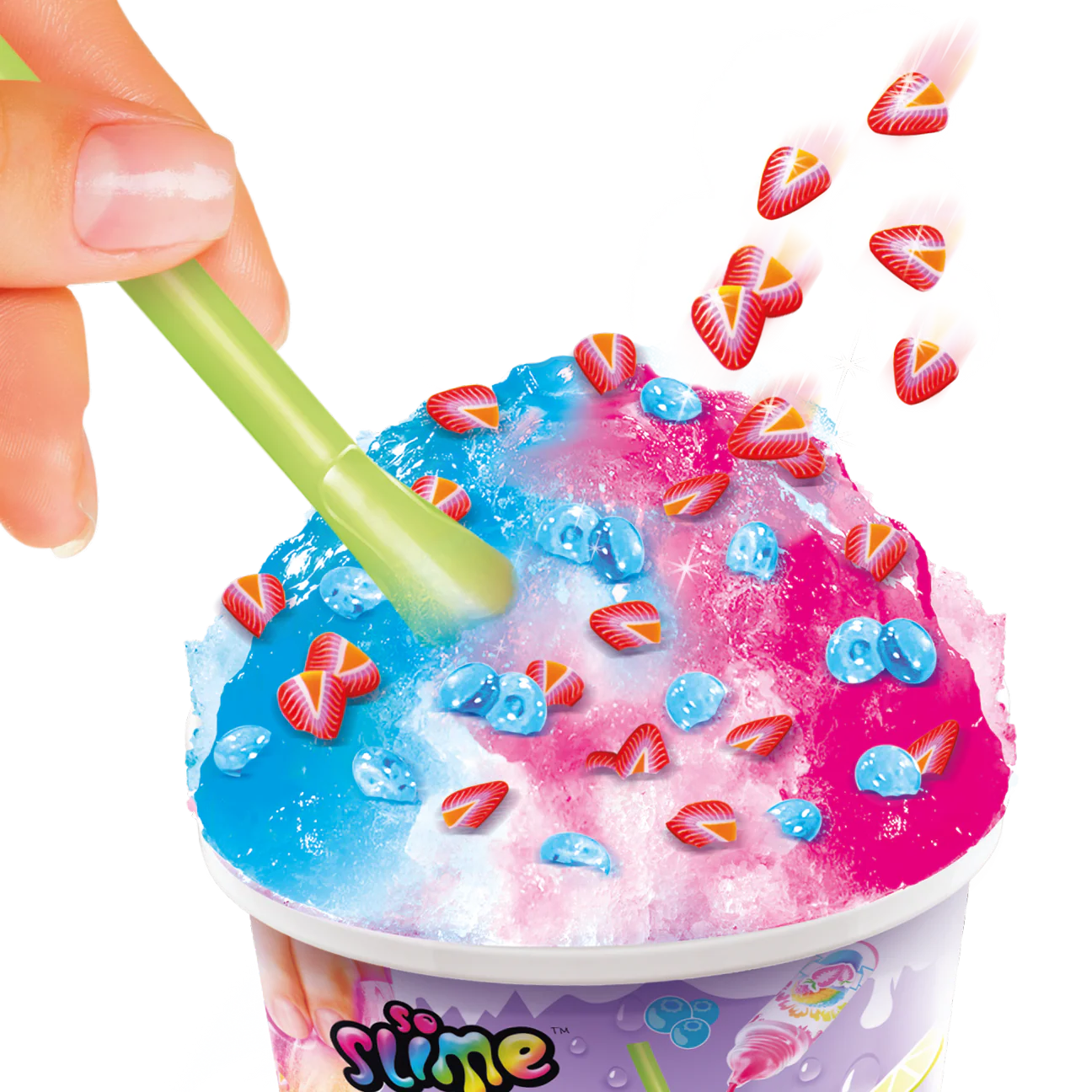 Crea tu mega tarrina de helado con slime