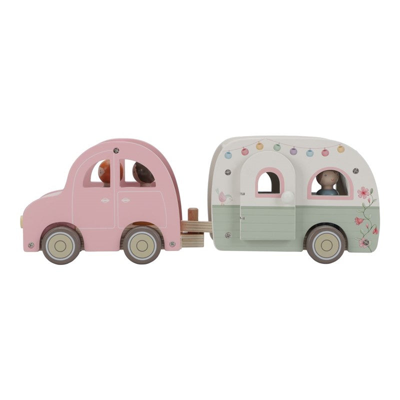 Set Coche y Caravana Little Dutch