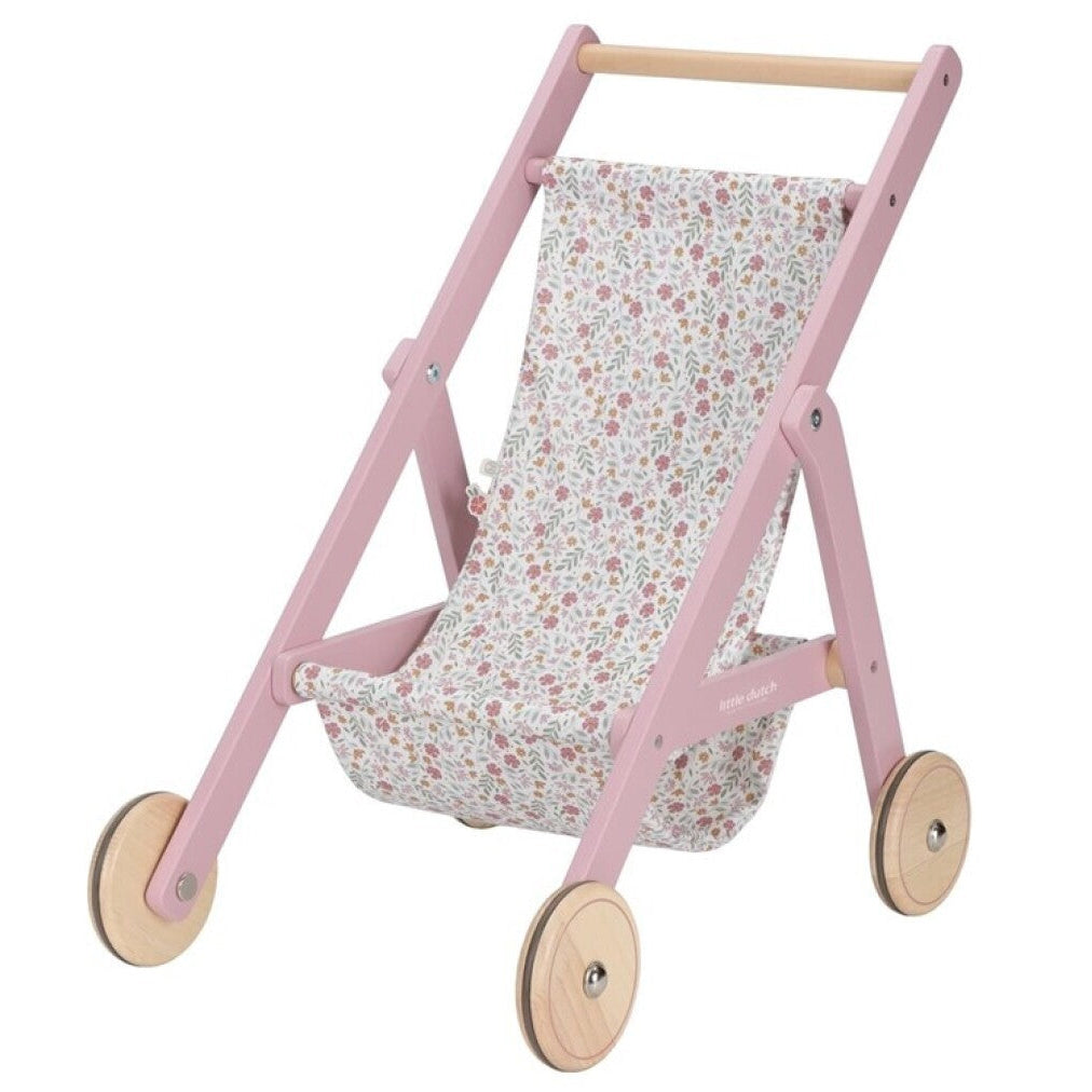 Carrito para muñecas de madera LITTLE DUTCH