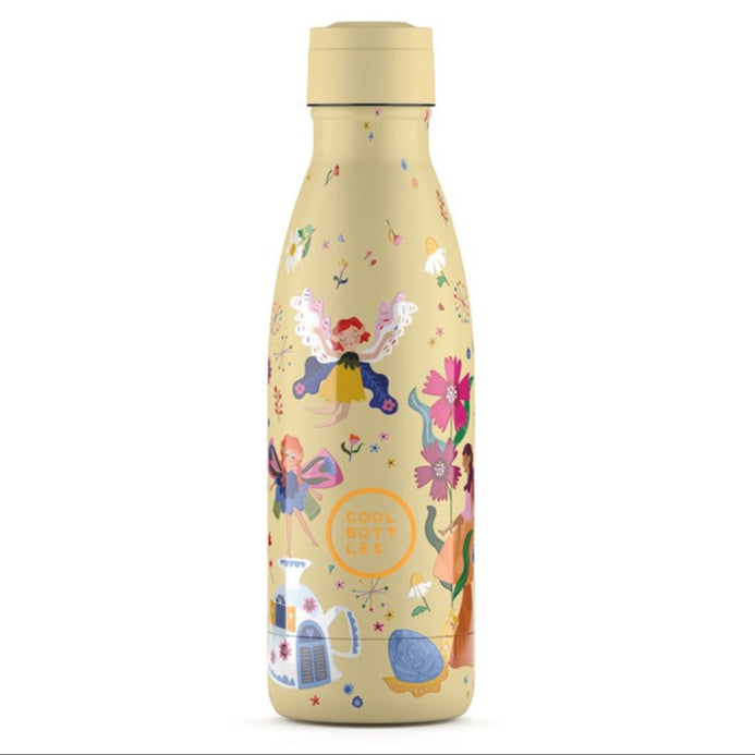Botella de acero con pajita 350 ml. · magical fairies